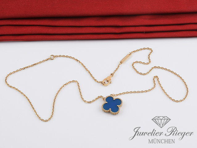 Bild 4 der Galerie: Van Cleef & Arpels Collier Vintage Alhambra Gelbgold 750 Achat 2024 VCARP9SY00