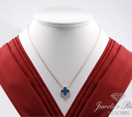 . Van Cleef & Arpels Collier Vintage Alhambra Gelbgold 750 Achat 2024 VCARP9SY00