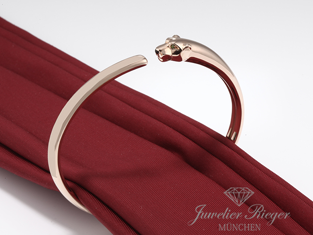 Bild 3 der Galerie: Cartier Armreif Panthere de Cartier Rosegold 750 Gr 16 2024 Gold kleines Modell
