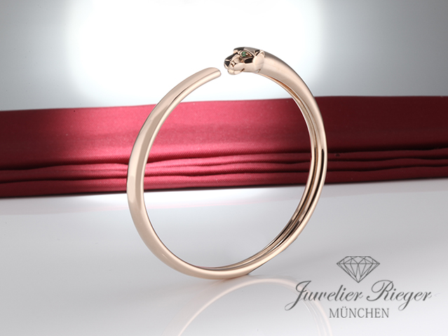 Bild 5 der Galerie: Cartier Armreif Panthere de Cartier Rosegold 750 Gr 16 2024 Gold kleines Modell