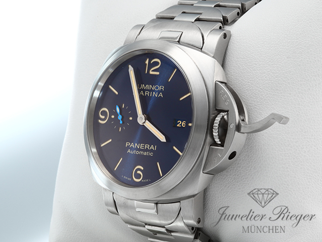 Bild 2 der Galerie: Panerai Luminor Marina 1950 44 mm PAM01058 2019 Edelstahl Automatik Stahl