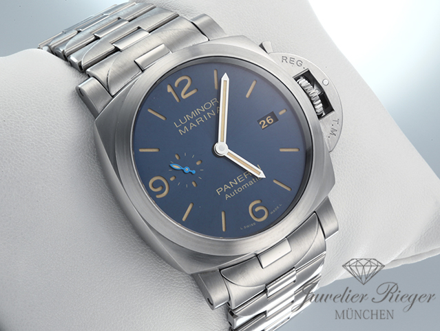 Bild 3 der Galerie: Panerai Luminor Marina 1950 44 mm PAM01058 2019 Edelstahl Automatik Stahl