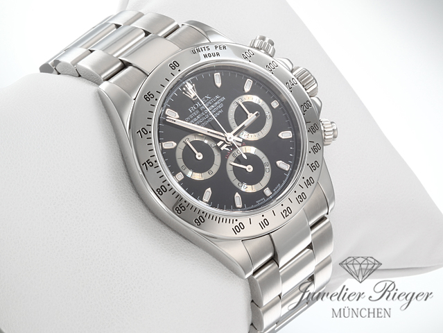 Bild 3 der Galerie: Rolex Daytona 116520 Edelstahl 2006 Chronograph Automatik Stahl Chrono